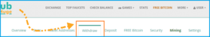 faucethub.io - как вывести заработанные сатоши